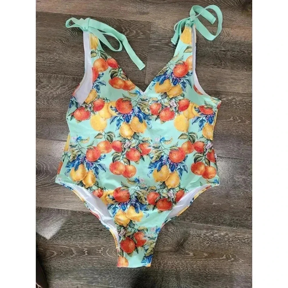 Posh Peanut Citrus Print Bikini - Picture 3 of 6